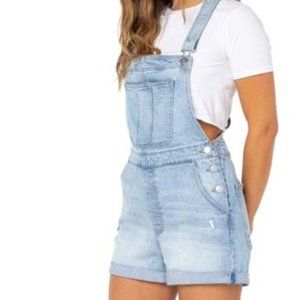 Stonewash Bib Shorts